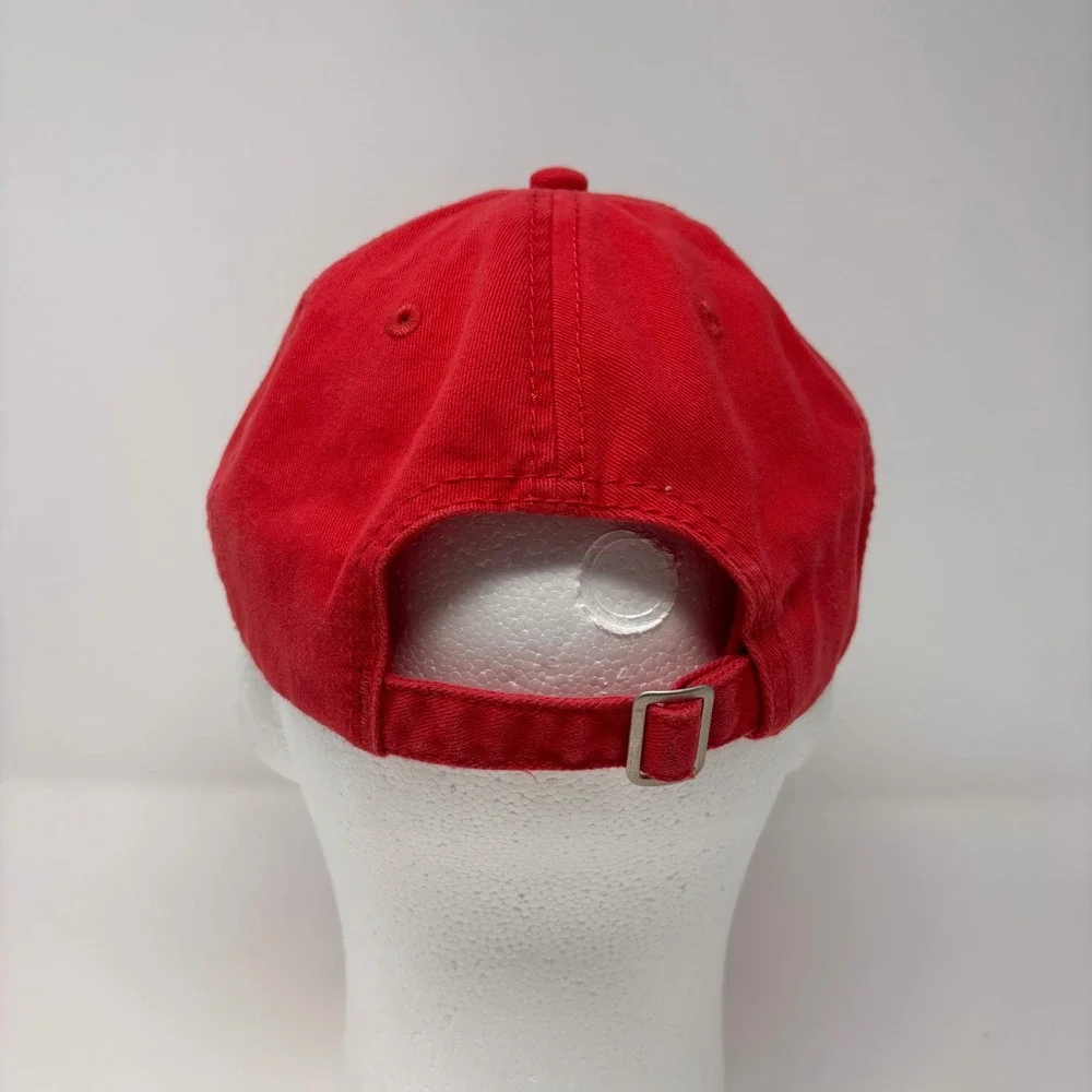 Disney Mickey Mouse Red Baseball Cap Adjustable Dad Hat Embroidered‎